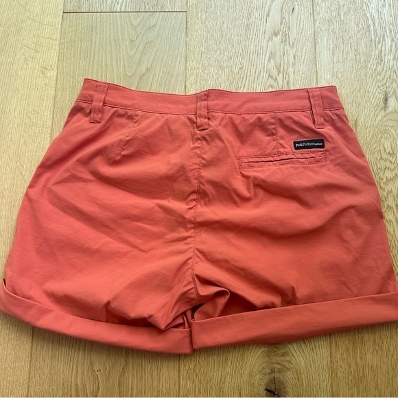 PEAK PERFORMANCE ROSLYN ATHLETIC SHORTS CORAL ORANGE - 27 - Picture 17 of 17